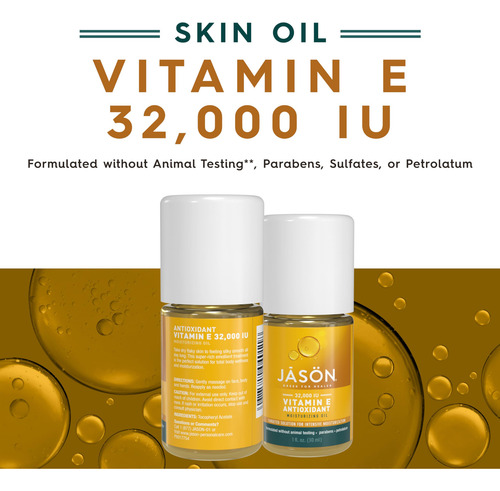 Óleo Hidratante Jason Vitamina E 32.000 Ui 30ml - Imagem 2