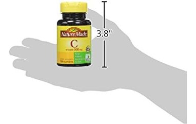 Nature Made Vitamina C 500 Mg Cápsulas 100 Ct - Imagem 10