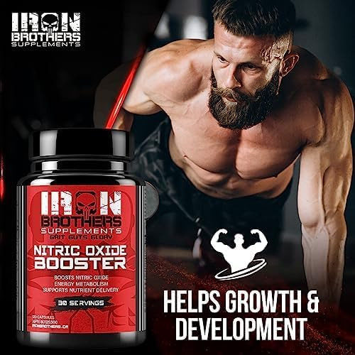 Suplemento Iron Brothers Nitric Oxide Booster, Fornecimento - Imagem 4