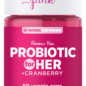 Suplemento De Probióticos Rosa Para Mulheres, Saúde Digestiv