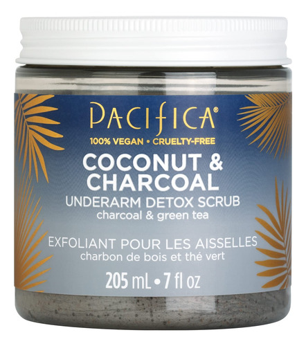 Esfoliante Corporal Pacifica Beauty Coco E Carvão Vegetal 20