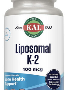 Suplemento De Vitamina K2 Lipossomal Kal Com Mk7 100 Mcg, Al
