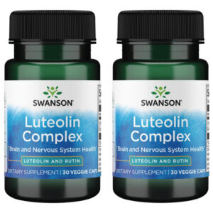 Suplemento Swanson Luteolin Complex Com Rutin Brain Support
