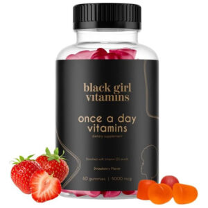 Vitaminas Black Girl Uma Vez Ao Dia - Goma Multivitamínica F