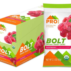 Probar - Bolt Organic Energy Chews, Framboesa, Não Ogm, Sem