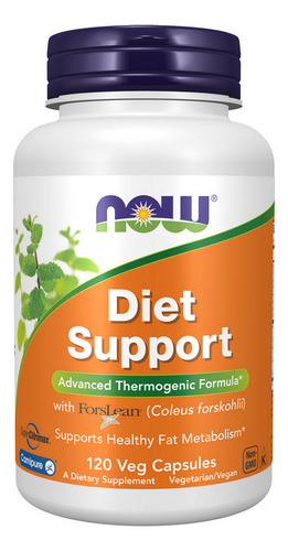 Diet Support 120 Cápsulas Da Now Foods