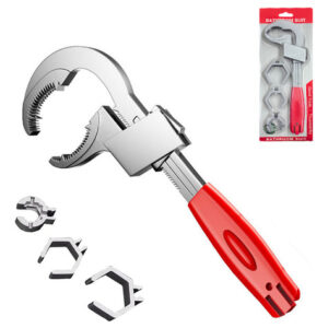 Chave Francesa Ajustável De Fixação Dupla Genérica