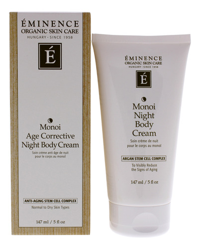 Creme Corporal Noturno Eminence Monoi Com Células-tronco Ant