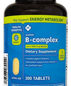 Vitamina B Comlex Members Mark 300 Comprimidos