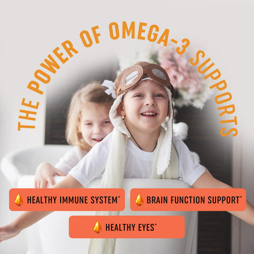 Suplemento Mav Nutrition Vegan Omega 3 Liquid Drops Kids - Imagem 3