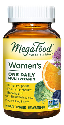 Megafood Womens One Daily - Multivitamínico Feminino - Com