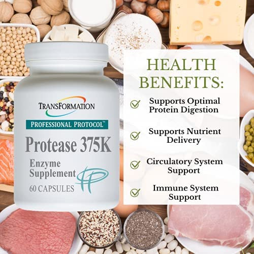 Enzimas De Transformação Protease 375k, 60 Cápsulas - 1 Pra - Imagem 3