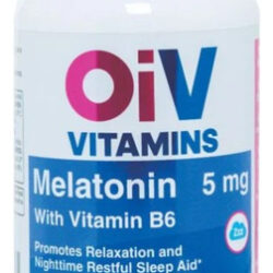 Suplemento De Melatonina Oiv (5 Mg) Com Vitamina B6 (60 Comp