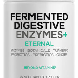 Suplemento Codeage Fermented Digestive Enzymes 30 Cápsulas
