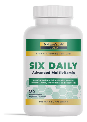 Suplemento Multivitamínico Avançado Diário Nature"s Lab Six