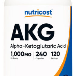 Nutricost Akg 1.000 Mg 240 Cápsulas