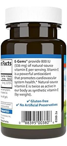 Vitamina E Carlson 800ui 50 Cápsulas - Imagem 3