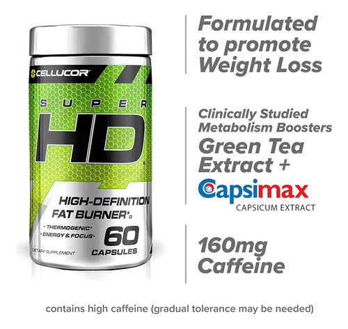 Suplemento en cápsula Cellucor Adelgaçante de 60 un - Imagem 5