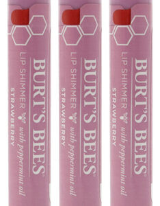 Lip Shimmer Burt&quots Bees Strawberry Para Mulheres, 2,6 Ml, Pa