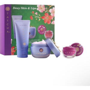 Conjunto De Cuidados Com A Pele Tatcha Dewy Skin & Lips Com