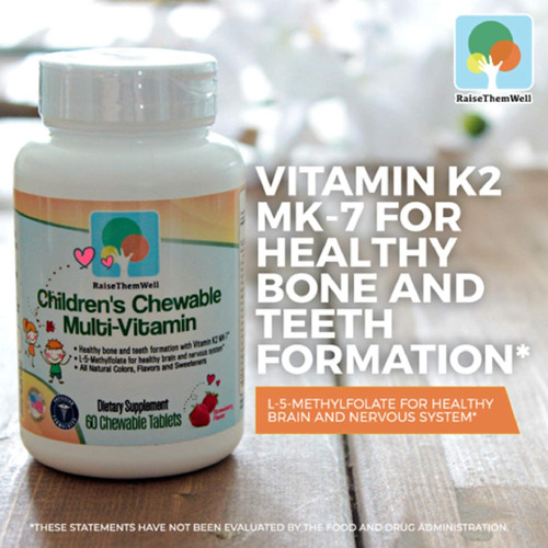 Multivitamínico Mastigável Para Crianças Aumenta Bem O Sabor - Imagem 4