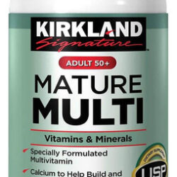 Kirkland Signature Adulto 50+ Multivitamínico E Mineral 400
