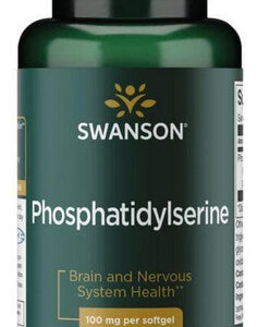 Fosfatidilserina 100 Mg 90 Cápsulas Gelatinosas Da Swanson V