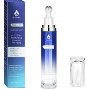 Sérum Ocular Poeroes Com 8% De Cafeína, 8% De Retinol E Ácid