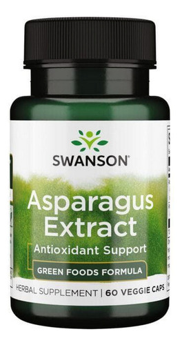 Extrato De Espargos 60 Cápsulas Vegetais Da Swanson Vitamins - Imagem 2
