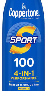 Spray Protetor Solar Coppertone Sport Fps 100, Resistente À