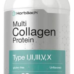 Proteína Em Pó Multi Colágeno 32 Onças | Tipo I, Ii, Iii, V