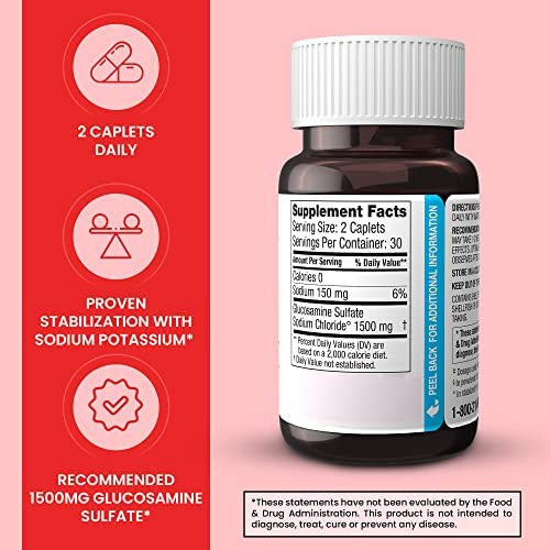Sulfato De Glucosamina Cristalino Dona, 750 Mg, Pílulas De - Imagem 3