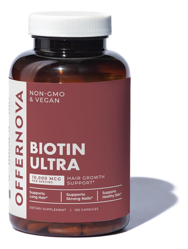 Offernova Biotin Ultra - Vitaminas Capilares Com Biotina - P