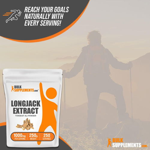 Suplemento Bulksupplements.com Extrato De Longjack Em Pó 250 - Imagem 5