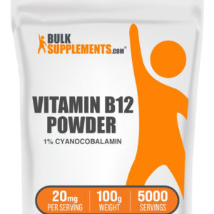 Suplemento Bulksupplements.com Vitamina B12 Em Pó 100g