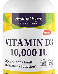 Healthy Origins Vitamina D3 Healthy Origins 10000 Ui 360 Cápsulas Gelatinosas