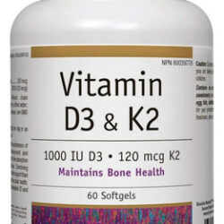 Bioclinic Naturals Vitamina D3 E K2 60 Géis Da Bioclinic Na