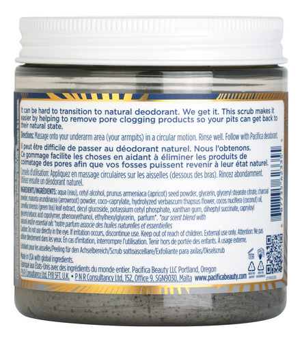 Esfoliante Corporal Pacifica Beauty Coco E Carvão Vegetal 20 - Imagem 7