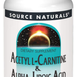 Source Naturals, Acetil L-carnitina E Ácido Alfa-lipóico 650