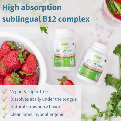 Suplemento Igennus Healthcare Nutrition Super B12 Complex - Imagem 2