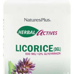 Suplemento Naturesplus Herbal Actives Licorice (dgl) 500 Mg