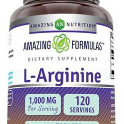 Fórmulas Incríveis De L-arginina 1000 Mg 120 Comprimidos Da