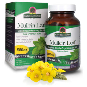 Suplemento Nature&quots Answer Mullein Leaf Capsules 90