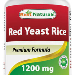 Suplemento Best Naturals Red Yeast Arroz 1200 Mg 120 Comprim