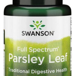 Folha De Salsa Full Spectrum 400 Mg 60 Cápsulas Da Swanson V