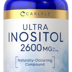 Suplemento Carlyle Inositol Em Cápsulas 2600 Mg 200 Unidades
