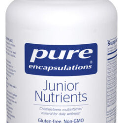 Suplemento Pure Encapsulations Junior Nutrients 120 Cápsulas