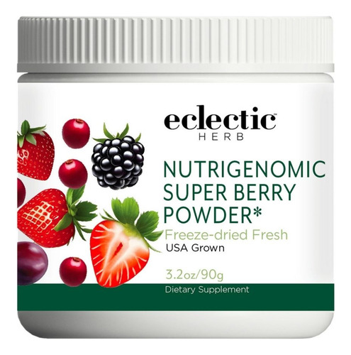 Nutrigenomic Berry Fdp 90 Mg Da Eclectic Herb - Imagem 2