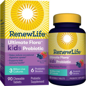 Gomas Probióticas Renew Life Kids Digestive & Immune 90 Tabl