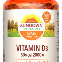 Vitamin D3 Sundown Immune Support 2000 Ui Cápsulas Gelatino